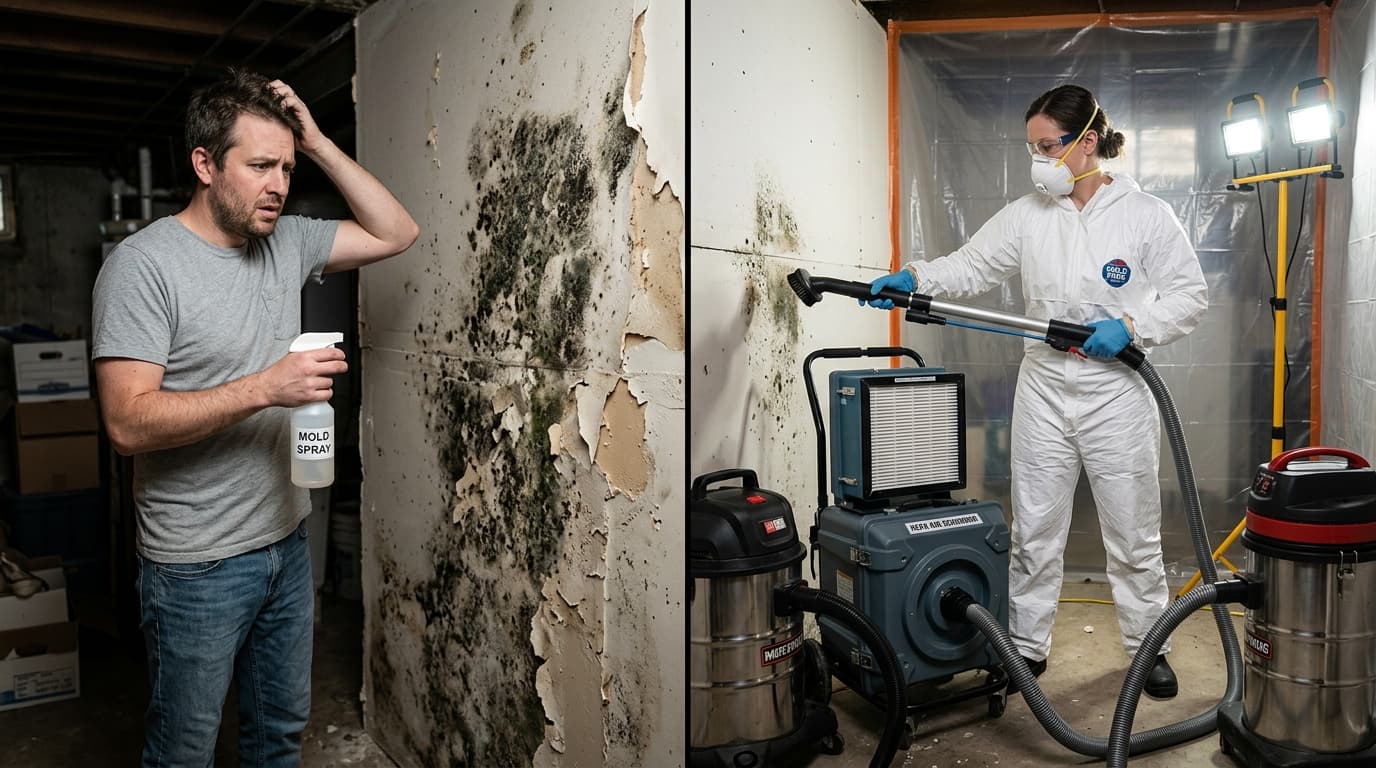 DIY Mold Prevention vs. Certified Professional Remediation: When to Call the Pros