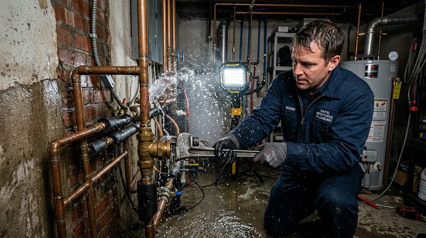 Emergency Leaking Pipe Solutions: Rapid Mitigation to Stop Catastrophic Damage