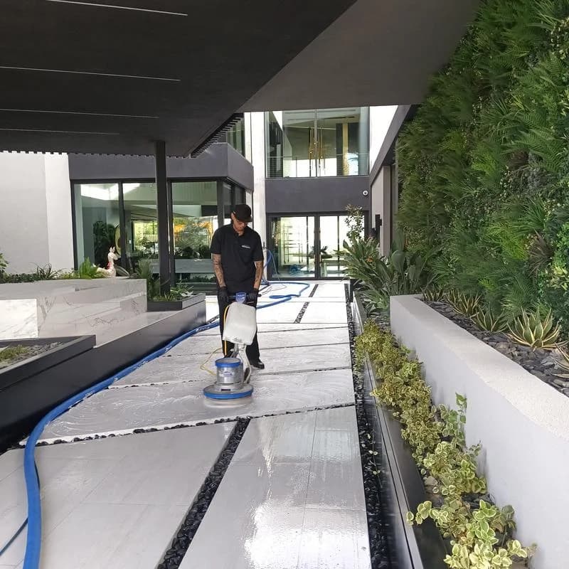 Commercial Tile and Grout Deep Cleaning and Sealing